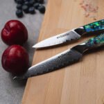 Awabi Damascus Chef Knife Set - Image 12