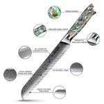 Awabi 8 Serrated Bread Knife - Image 10