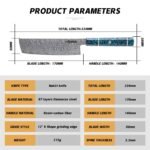 Epokishi AUS-10 Nakiri - Image 9
