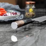 Gyuto Executive Chef Knife with Black Resin Handle - Image 8