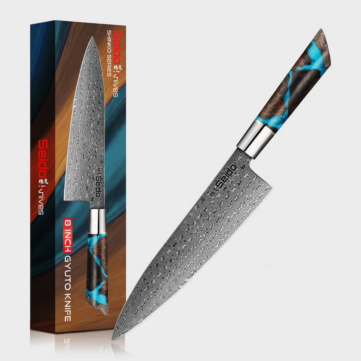 Gyuto8-Inch3DShinkoSeries_1500_min.jpg Shinko 8 Gyuto 110 Layers - Image 1