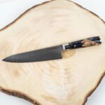 Gyuto Executive Chef Knife with Black Resin Handle - Image 10