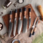 Hanikamu VG10 Damascus Chef Knife Set - Image 2