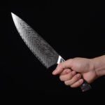 Inferuno Gyuto AUS 10 Steel Damascus Chef Knife - Image 10
