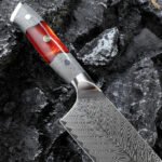 Inferuno Gyuto AUS 10 Steel Damascus Chef Knife - Image 6