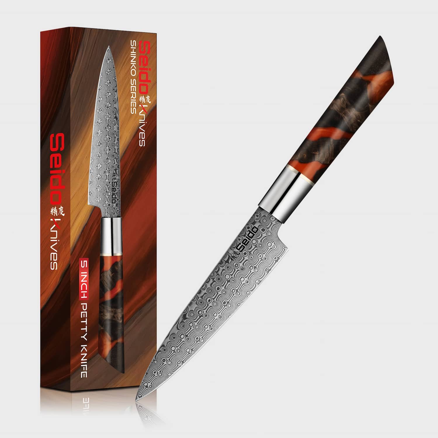 PettyKnife5-inch3DShinkoSeries_1500_min.jpg Shinko 5 Petty 110 Layers - Image 1