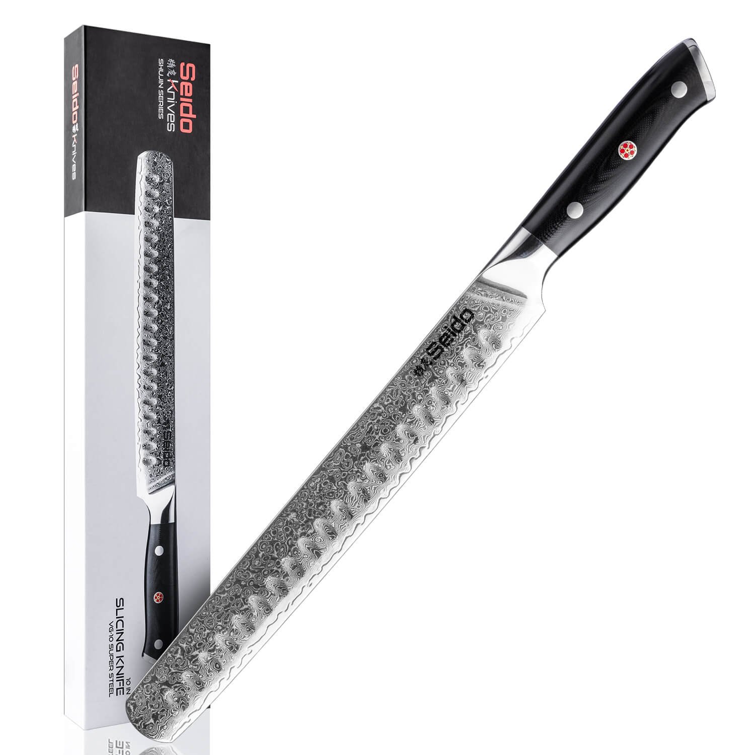 Shujin10inchSlicingknife_7.jpg Shujin 10 Slicing Knife - Image 1