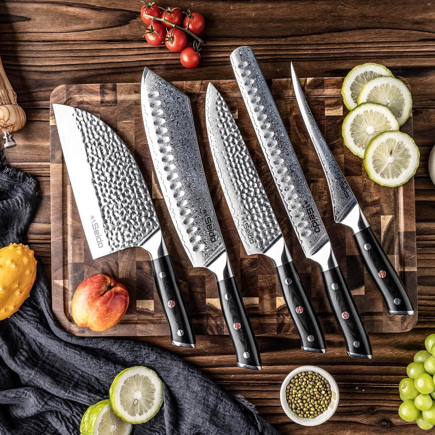 Shujin5-PieceButcherKnifeSet_5.jpg Shujin 5-Piece Butcher Knife Set - Image 1