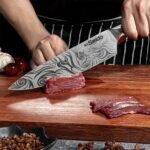 Tengoku 8-Piece Emerald Green Knife Set - Image 7