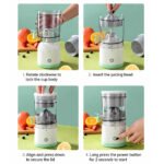 New portable rechargeable electric juicer, mini  juicer - Image 6