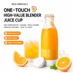 New portable rechargeable juicer cup; multifunctional fruit juice cup for students and home use. - Image 3