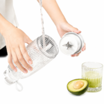New portable rechargeable juicer cup; multifunctional fruit juice cup for students and home use. - Image 6